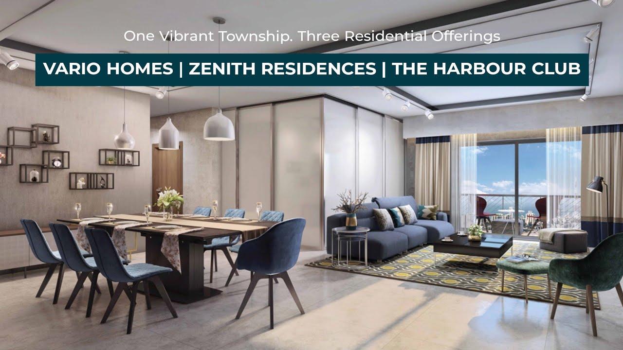 Vario Homes | Zenith Residences | The Harbour Club, 2,3,3.5, Duplex, 4BHK & Penthouses - Apartments