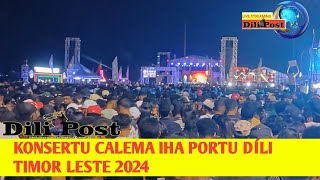 Konserto Muzika Husi Artista Calema Iha Portu Díli Timor Leste 2024