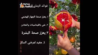 فوائد الرمان                            #صدى_البلد #تغذيه_علاجيه #تغذية