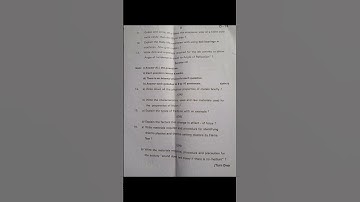 Class 8 S.A.1 Physical Science Question paper 2023