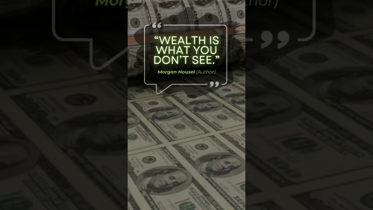 Real Wealth is Silent.