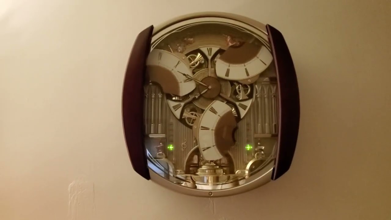 Seiko Triple Treat Broadway QXM150BRH Melodies in Motion Wall