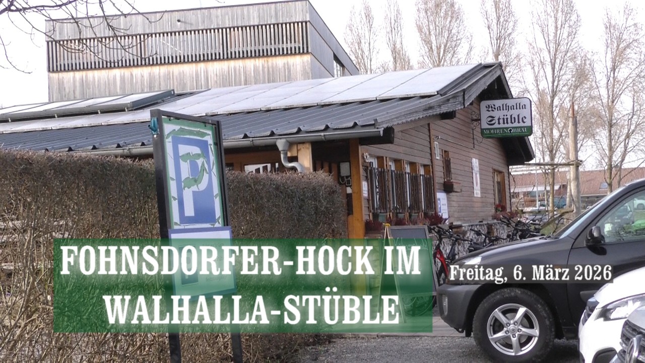 Fohnsdorfer Hock im Walhalla- Stüble in Lustenau Freitag, 6  März 2026