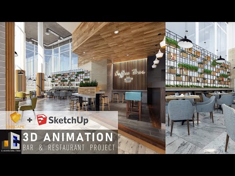 PROPOSED BAR & RESTAURANT PROJECT 3D ANIMATION