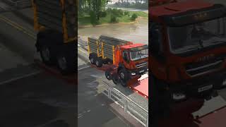 Heavy Truck Driving Skills Test on Broken Road 🚛