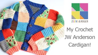 I made a Crochet JW Anderson Cardigan!