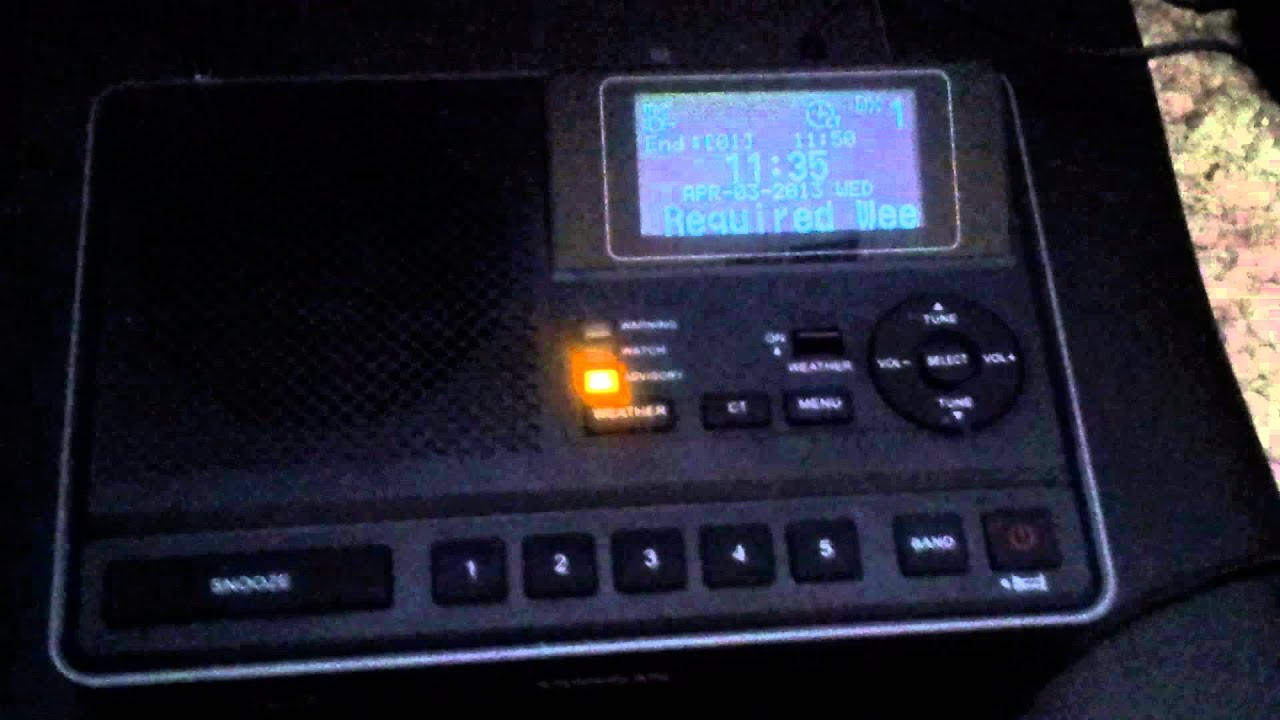 NOAA Weather Radio Weekly Test Savannah, GA YouTube