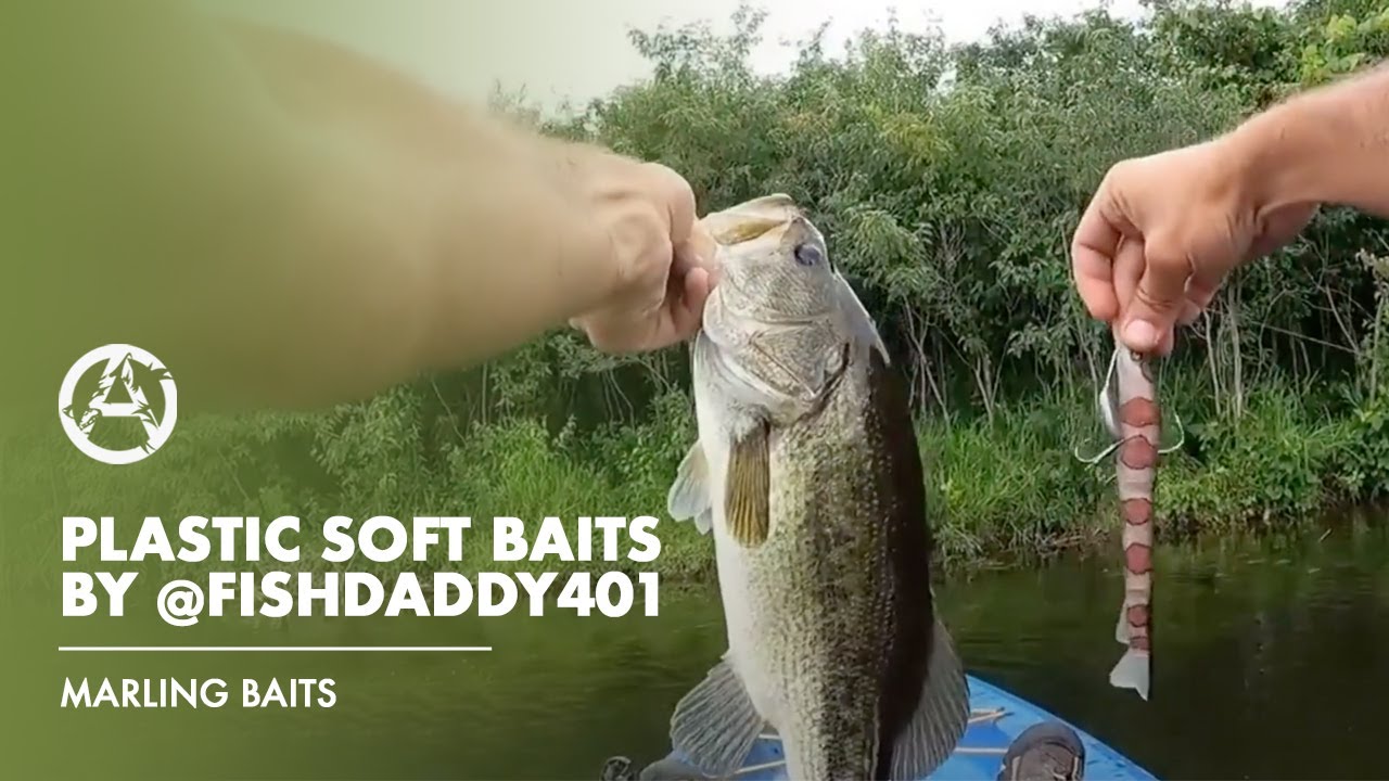 Plastic Soft Baits by FishDaddy401 | Alpha Pigments | Marling Baits