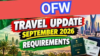 travel requirement update sept 2026