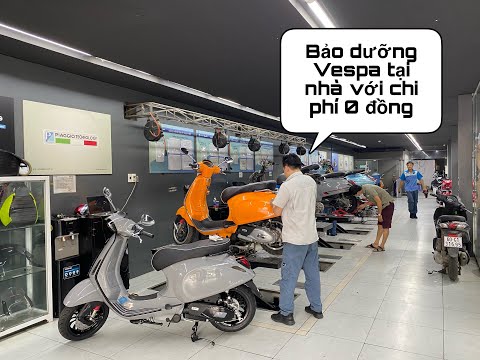Video Bảo dưỡng xe vespa tại nhà với chi phí 0 đồng , cách... - youtube