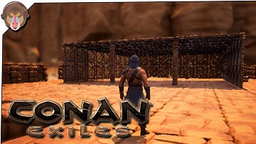 Conan Exiles Gameplay - P7 - New Server, Bigger Base #ConanExiles