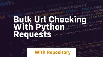 Bulk url checking with python requests