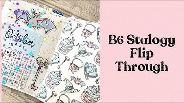 B6 Stalogy flip through || October 2021