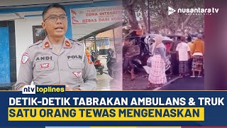Geger Ambulans di Madura Kecelakaan Maut, Satu Orang Tewas di Tempat | NTV TOPLINES