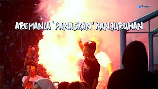 Keluar Kandang Setelah 2 Tahun, Aremania ‘Panaskan’ Kanjuruhan | LIVE REPORT
