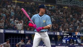 Mlb the show 24 PS5 Gameplay New York Yankees vs Tampa Bay Rays Mothers Day