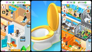 Idle Toilet Tycoon Mobile Game | Gameplay Android screenshot 5