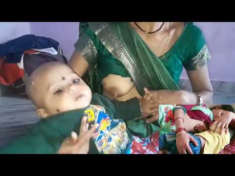 Breastfeeding vlogs new 2023 indian village #breastfeeding