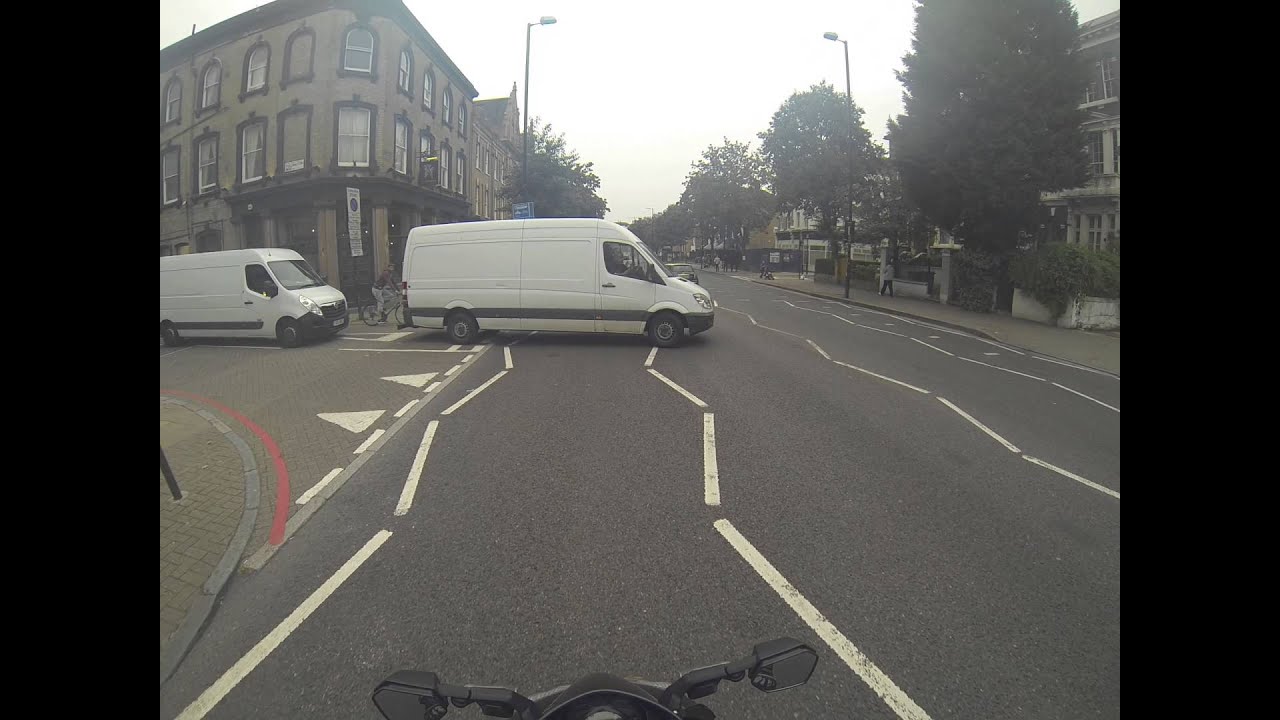 BJ57JJX, North London, from Archway underground station, on A1 Holloway