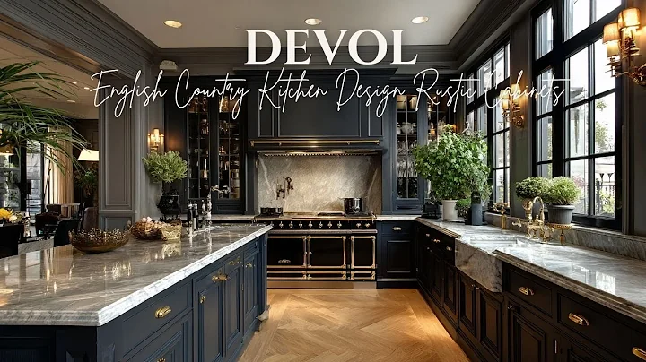 English Country Kitchen Design Inspired by deVOL  Rustic Cabinets & Classic Decor Ideas