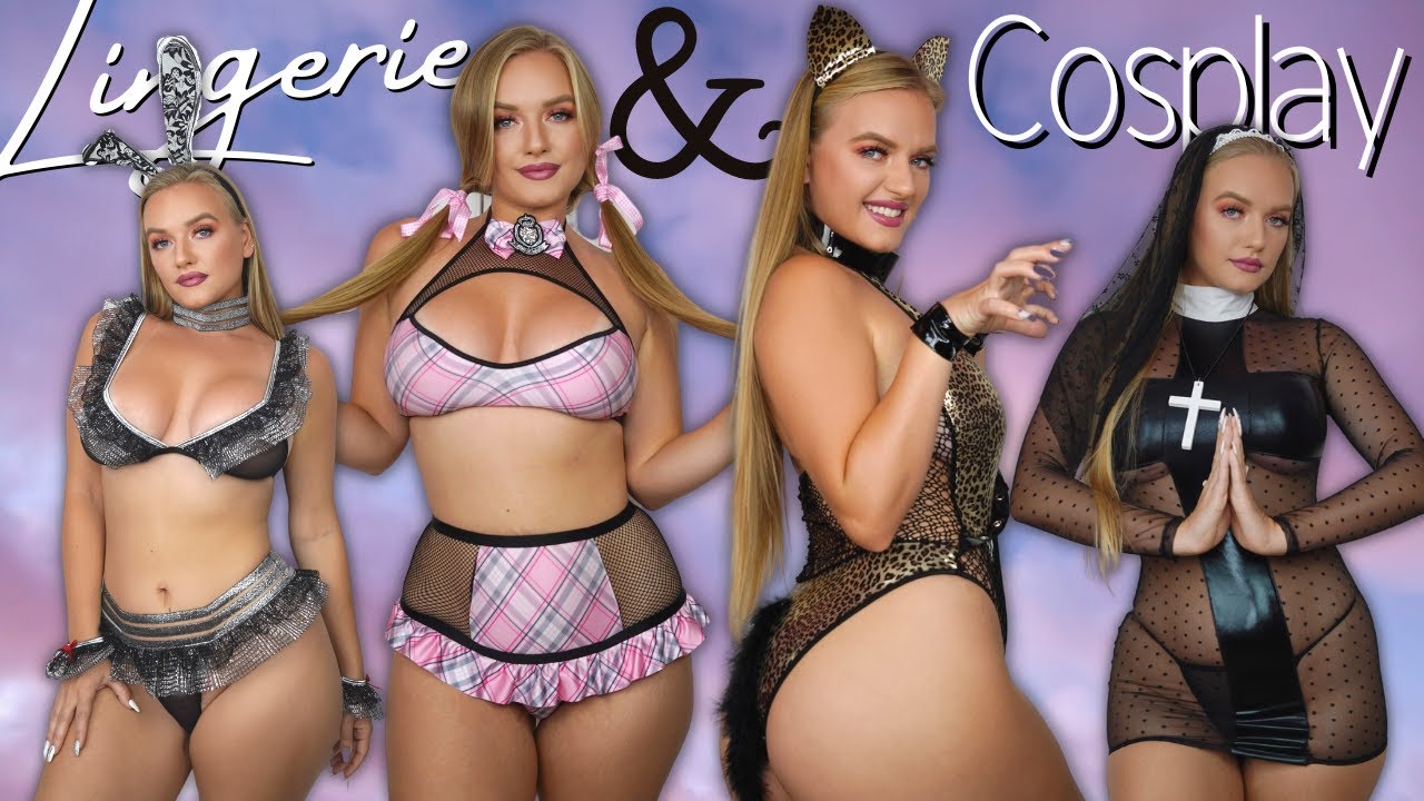 Lingerie and Cosplay Try On Haul from VenusFun! Badd Angel Costume Try On Review
