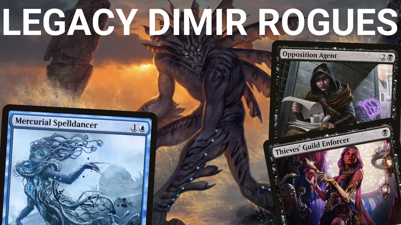 HOW ROGUE CAN YOU GO?! Legacy Dimir Rogue Tempo. Mercurial Spelldancer, True-Name Nemesis Oppo MTG