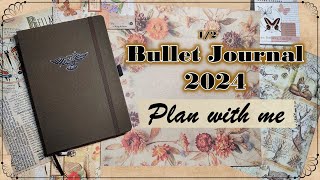 Bullet Journal - Nový bujo 2024 | CZ | New bujo | Plan with me