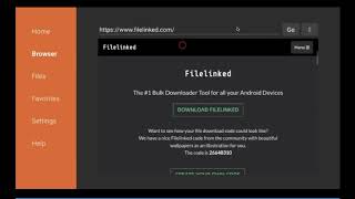 How to install Filelinked Using the Downloader app screenshot 3