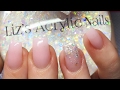 Ongles acryliques  clous carrs simples  amour