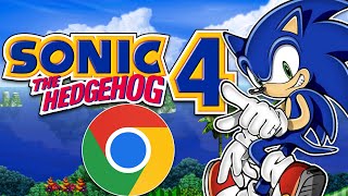 PLAYING SONIC 4 INSIDE A BROWSER??!!