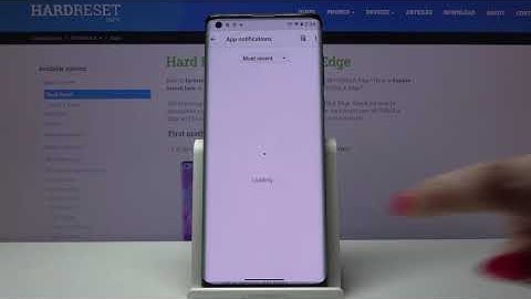 How to Customize Notification on MOTOROLA Edge - Change App Notifications