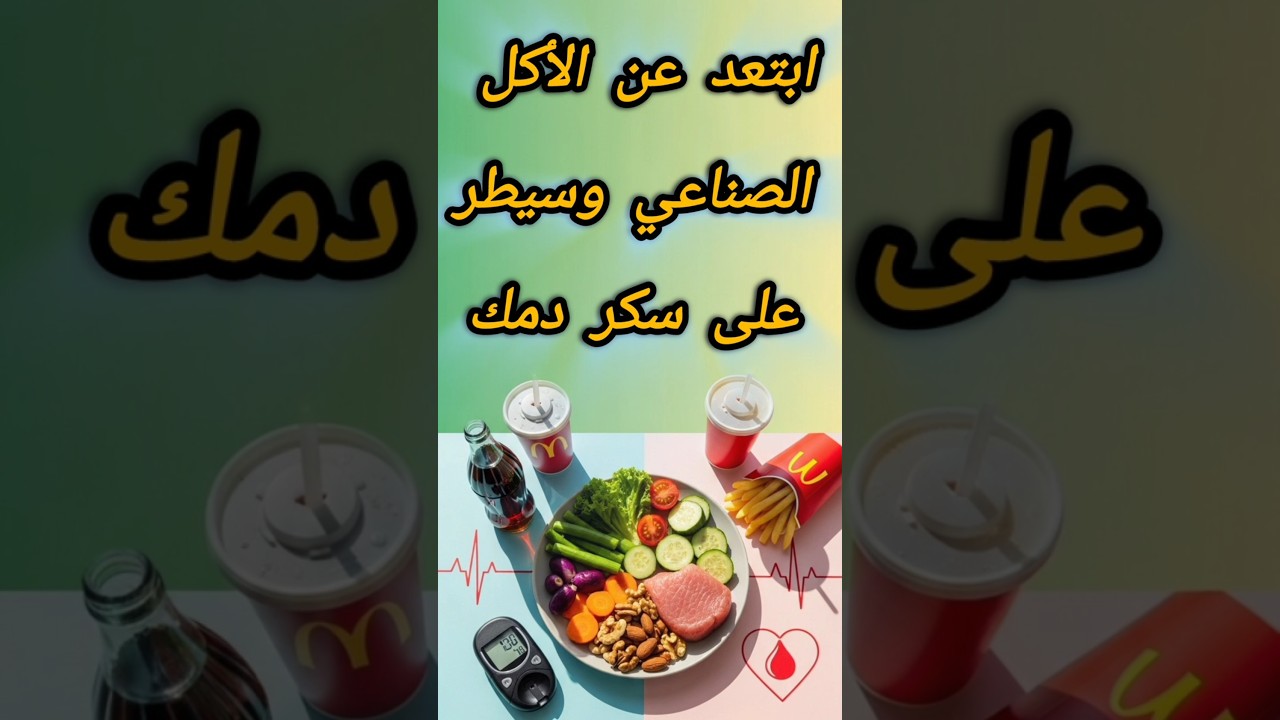 خمس خطوات سحرية لتنظيم السكر بدون أدوية#علاج_السكر #تنظيم_السكر#الغذاء_الصحي #الطعام_الطبيعي#shorts