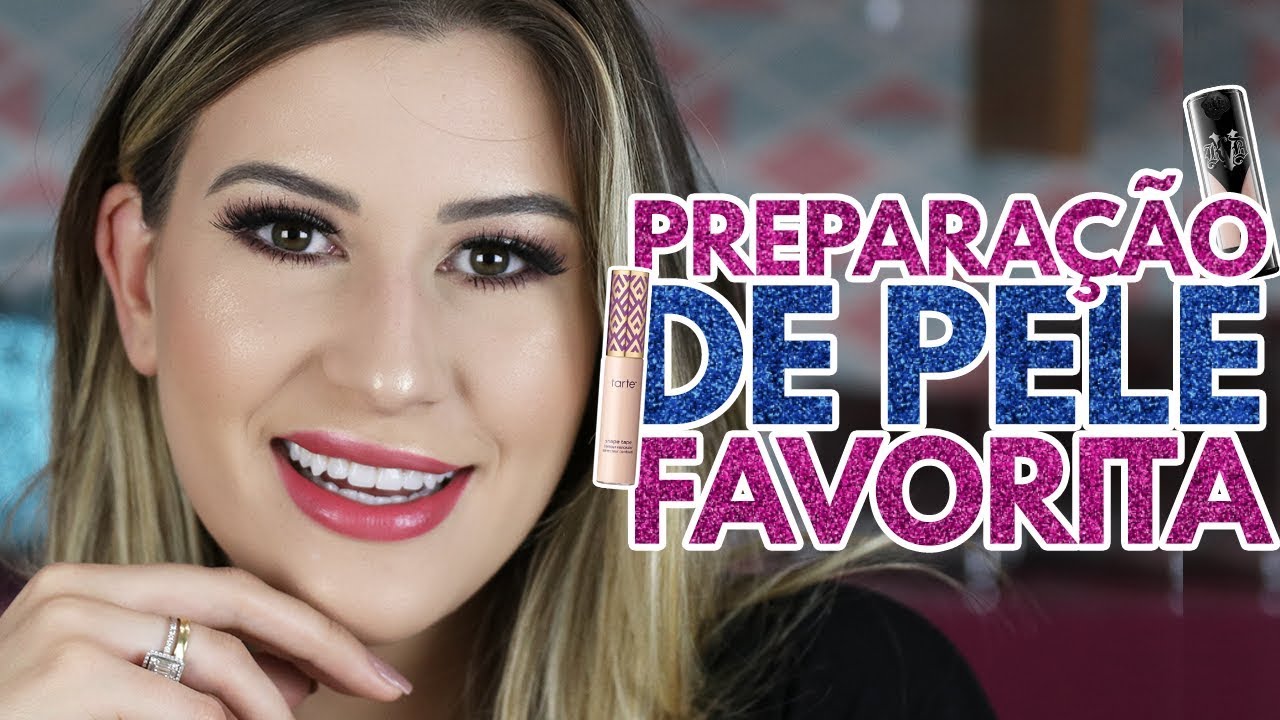 MINHA PREPARAÇÃO DE PELE FAVORITA!