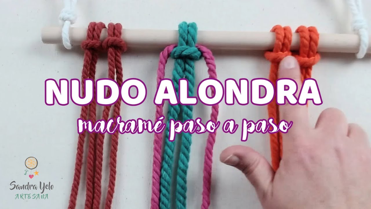 🌈Tutorial nudo ALONDRA - YouTube