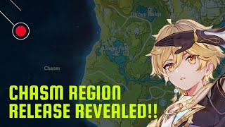Chasm region release revealed | sumeru region introduction and more