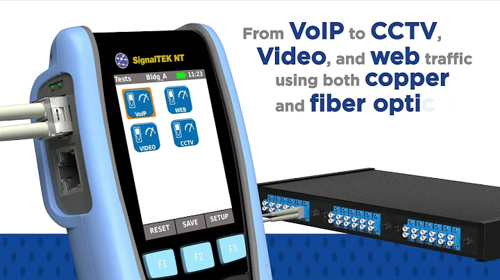 SignalTEK NT Copper and Fibre Network Transmission...