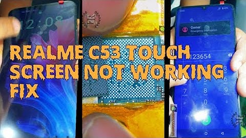 realme c53 touch screen not working fix || realme c53 screen touch problem fix