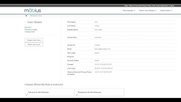 Reset User Tours | Möbius Video Guides by DigitalEd