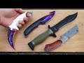 Unboxing Another set of AWESOME CSGO KNIVES + other knife