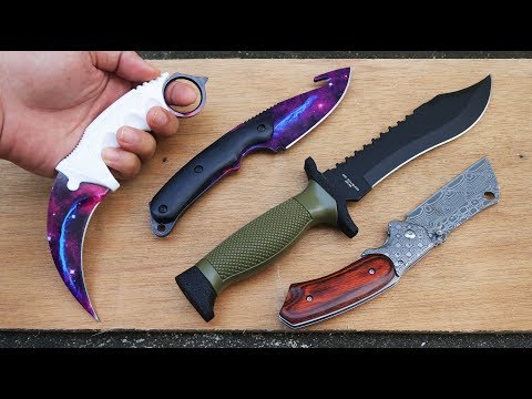 Unboxing Another Set Of AWESOME CSGO KNIVES + Other Knife