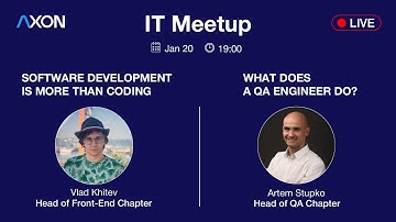 IT Meetup | Axon