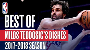 Milos Teodosic's Best Dishes | 2017-2018 NBA Season