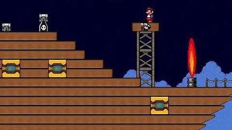 Super Mario Bros. X(SMBX)-Somario and The Revenge of Wazig World of Warships