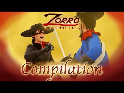 Les Chroniques de Zorro | 1 Heure COMPILATION | Episode 7 - 9 | Dessin animé de super-héros
