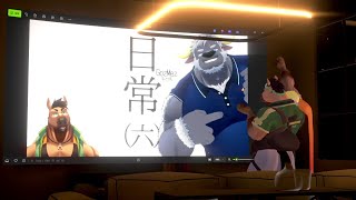 【日常配信】牛水の恵方巻きを食べる