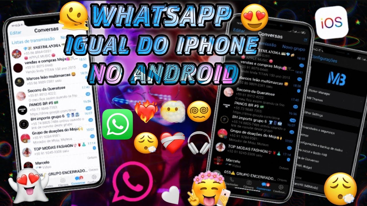 SAIU! WHATSAPP IGUAL IPHONE iOS 16 NO ANDROID 2022 🥳 Nova Atualização ...