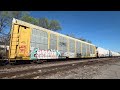 BNSF 7868 and new paint MDLX 5678- Unknown but awesome to see! End engine 7583 4/22/26 La Crosse, Wi
