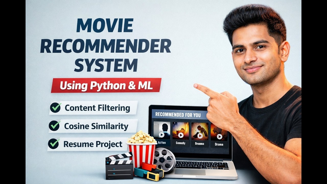 🍿 Build a Movie Recommendation System (Step-by-Step) - YouTube