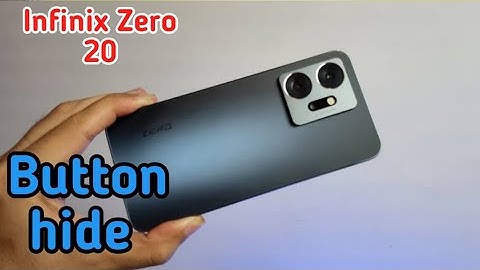 How To Hide Navigation Button Infinix Zero 20, Hide Back Button Setting Infinix Zero 20,