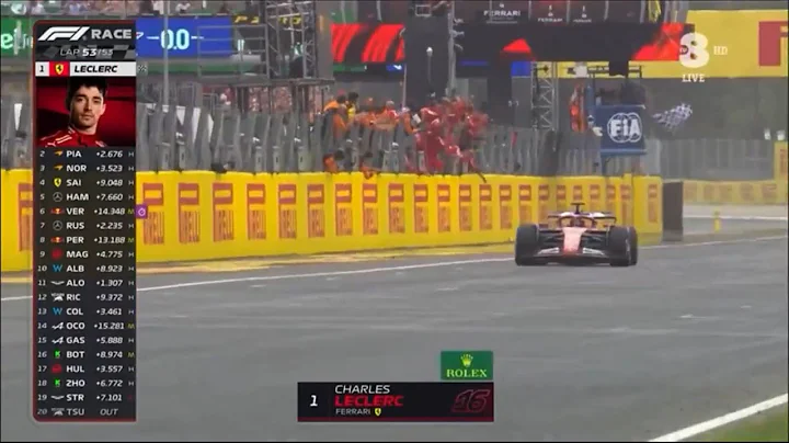 Italian commentators react to Leclerc's victory in Monza ! 🇮🇹